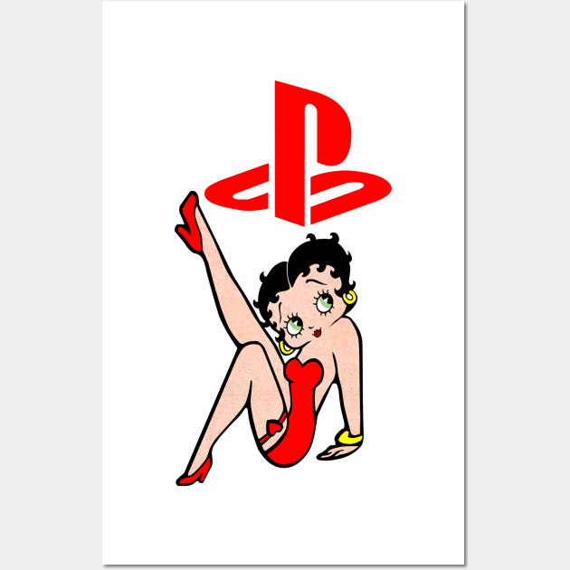 PS betty_boop Wall Art by okefandi